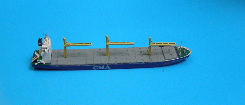 Containership "Ville de Mercure" (1 p.) GER 1986 S Hansa 409
